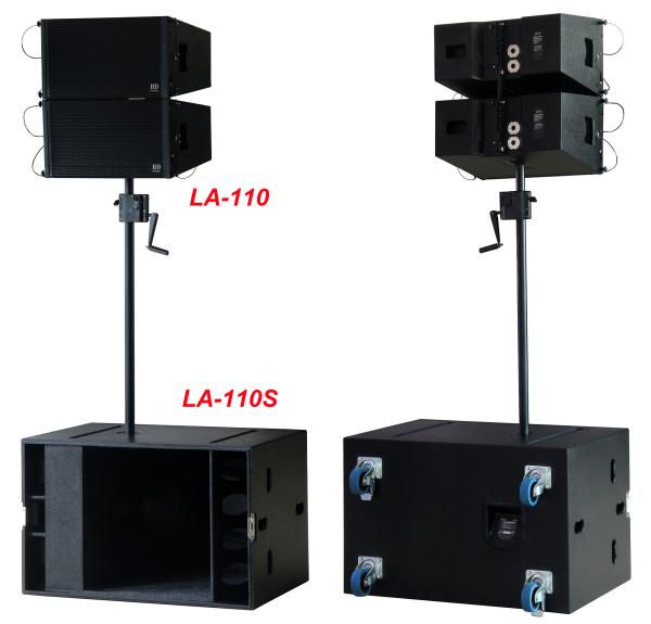 Cheap Line Array Sound System , 2x1"+10" 400W  Line Array Speaker For Living Event , DJ And Party for sale