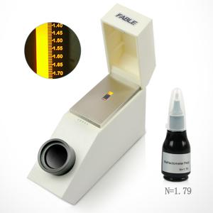 Best Jewelry Optical Gem Refractometer With Polarizing Lens Stainless steel table wholesale