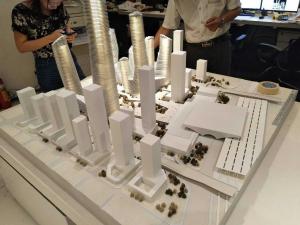 Best Small Scale White Architectural Model For Real Estate Displaying 0 . 8 * 1M wholesale