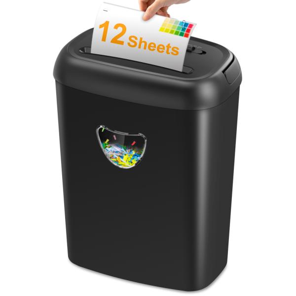 Cheap 12 Sheet Cross Cut Shredder With 25L Bin for sale