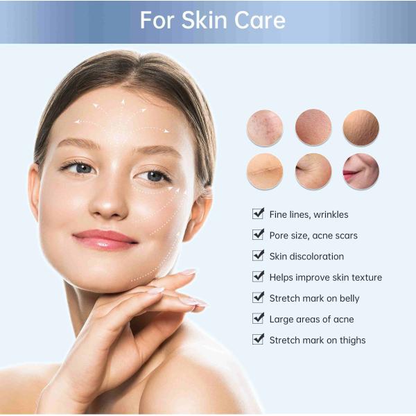 Bio Pen Q2 Derma Pen 3-in-1 Microneedling Pen with LED Light Therapy & Microcurrent for Anti-Aging skin Care