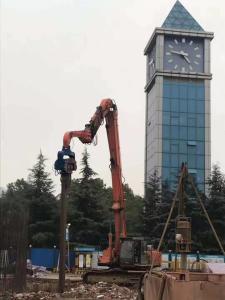 Best Multipurpose Sheet Pile Driving Machine , 32Mpa Vibro Machine For Sheet Pile wholesale