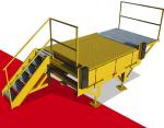 Customizable Loading Dock Leveler with Electric Hydraulic Power Source Unloading