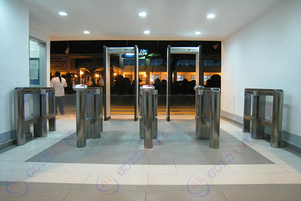 Bi directional waist high automatic swing gate Access Control System