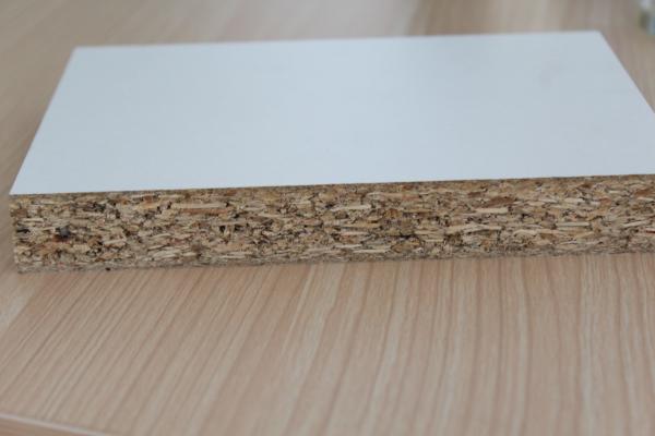 Cheap Indoor Solid Core Plain Particle Board , Anti - Impact High Density Particle Board for sale