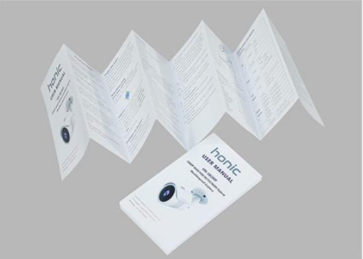 Cheap Flexographic Saddle Stitched Brochure Printing A7 Booklet Printing for sale