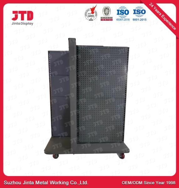 Cheap 3FT Four Way Display Stand 4 Wheels ODM 4 Way Display Rack for sale
