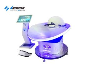 China White Virtual Flight Simulator , 360 Degree Virtual Reality Motion Simulator on sale