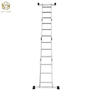 China Folding Hinge Collapsible Extension Ladder FRP Step Ladder Multi Purpose on sale