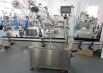 Automatic Flat Top And Bottom Labeler Applicator Machine For Bottles 700W