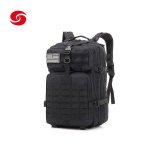 Best Waterproof Military Combat 50L Molle Assault Backpack Black Backpack wholesale
