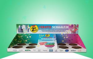 China Professional Cardboard Pdq Display Box / Pdq Counter Display For Selling Bowels on sale
