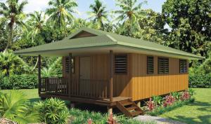 China Cyclone proof, Australian Standard Light Steel Framing Wooden Bungalow on sale