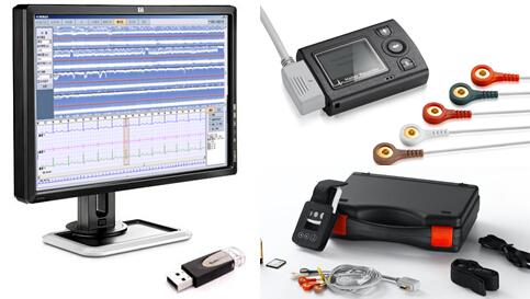 Cheap 3 Channels Holter Mini Digital Holter Monitor for 1-7 Days Recording Pacemaker Detection for CARDIOSCAN Software for sale