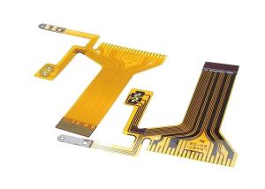 Customized Flexible LCD Display FPC PCB 0.2mm 2 Layer PI Material Flexible Board