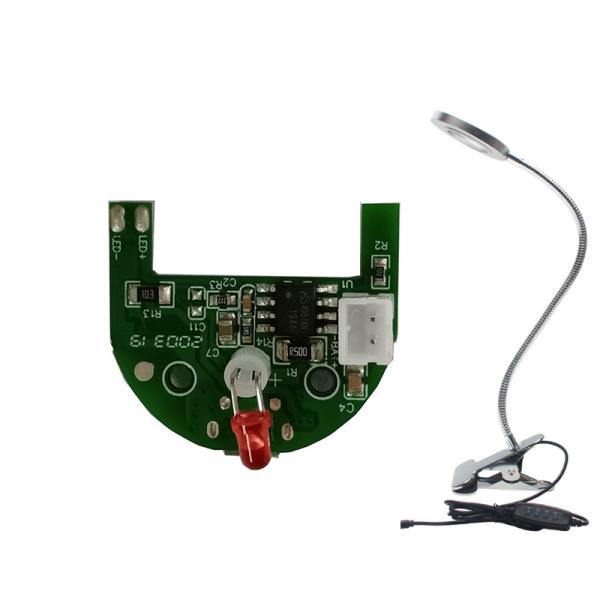 Cheap Change Color Temperature Clip Lamp 5V Custom PCB Assembly for sale