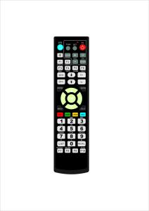 Compact Design  IR Remote Control For TV Strong Anti Interference Multi - Frequency