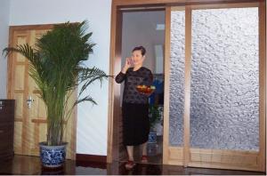 China Small Frameless Automatic Sliding Glass Door Automatic Opening Doors Soft Closing Function on sale