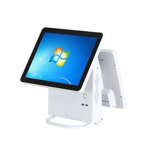 Cheap Retail I3 CPU Windows Pos System Aluminium Alloy Case And 15" LED Display for sale
