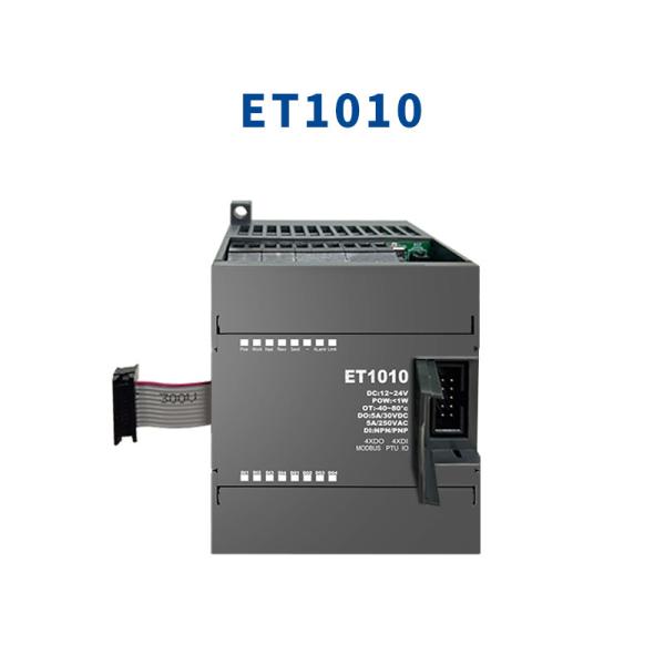 Cheap MODBUS RTU Protocol Industrial Remote IO Module with 4 Relay Input and 4 Relay Output for sale