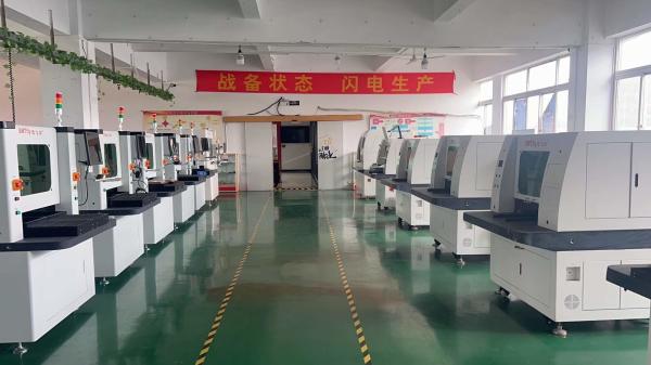 Cheap PCB Router Laser Depaneling Machine With Dual Workstation And Nest Fixture / Pin Fixture for sale