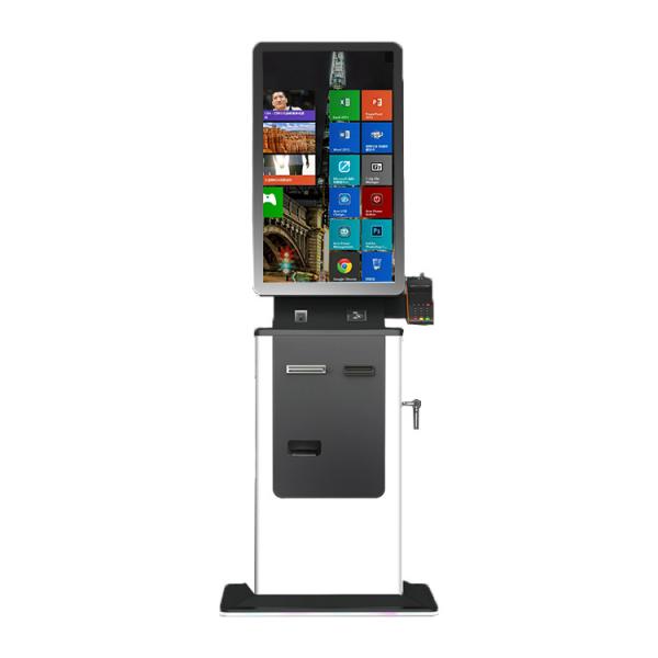 Cheap 19 Inch Self Service Terminal Hospital Queue Management Kiosk for sale