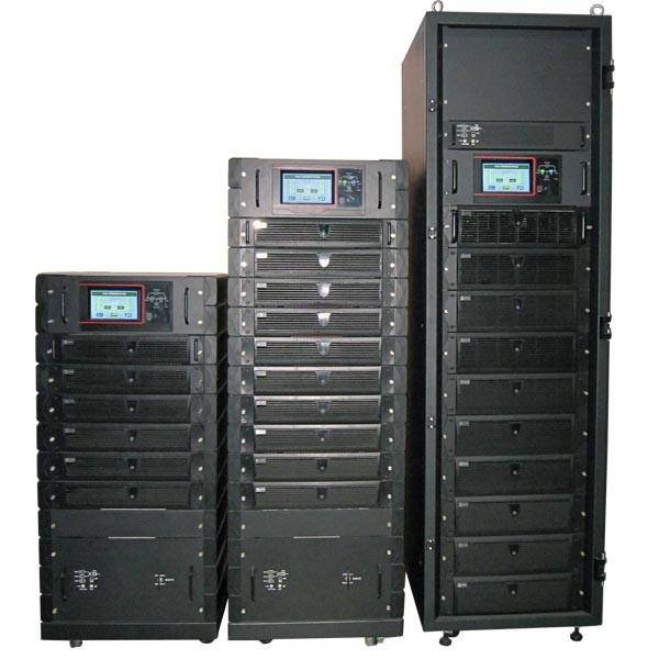 Cheap 60KVA Online double conversion Modular UPS HF Configurable as 3/3,3/1,1/1,1/3 power system for sale