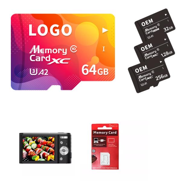 Cheap 10-40M/S Write Speed BSCI Camera Memory Card 256gb 512gb for sale