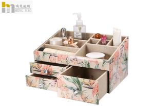 Vintage decorative Desk Organizer Box Stackable Drawer for trinket Memory Storage