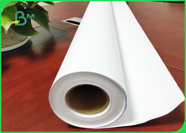 Cheap A0 Size 3 Inch Roll Core Plotter Paper With FSC & SGS Approved For HP Printer for sale
