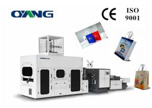380 V Non Woven Box Bag Making Machine With Handle Attached / Loop Handle