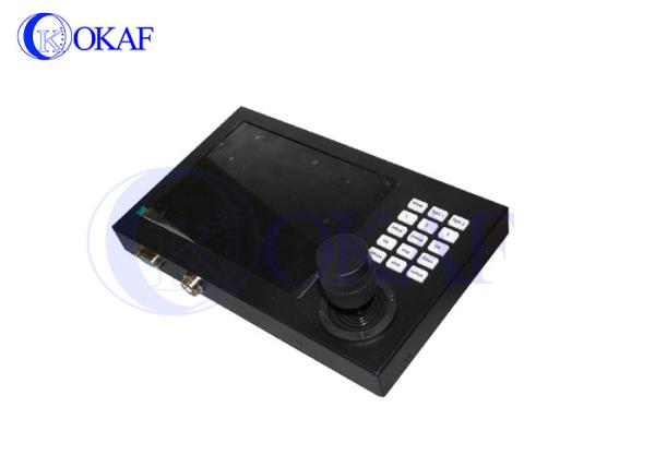 Cheap RS485 Pan Tilt Zoom Controller Joystick 4- Axis Keyboard Monitor Aluminum Alloy Shell for sale