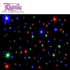 China RGB LED Curtain,Stage DJ Event Backdrop LED Twinkle Curtain on sale