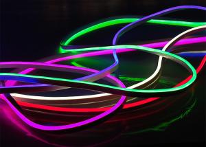 RGB Led Flexible Neon Lights For Bedroom / Garden PWM Signal Control Style