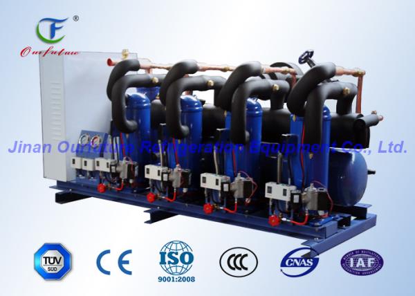 Cheap Copeland Hermetic Cold Room Compressor Unit Scroll Type Parallel for sale