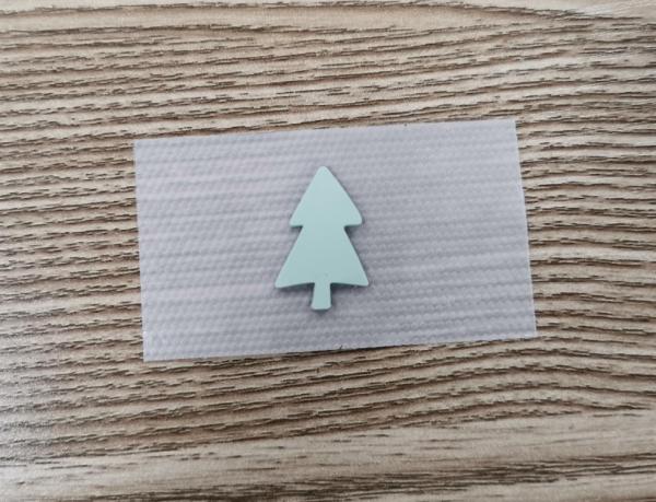 Cheap 3D Molded Silicone Heat Transfer Labels Embossing Printing Technics for sale