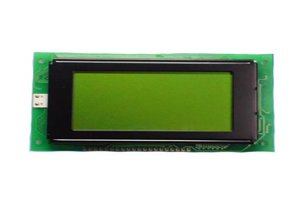Cheap COB Yellow Green LCM Custom TFT Display 128 X 64 Resolution STN Blue Negative Type for sale