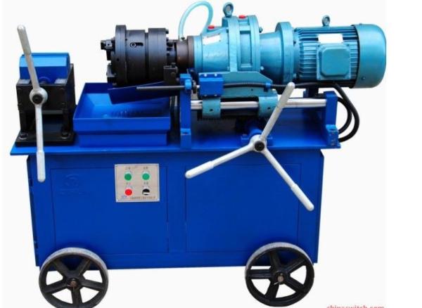 Cheap Automatic Steel Rebar Thread Rolling Machine 30 - 40mm / Min Working Efficiency for sale