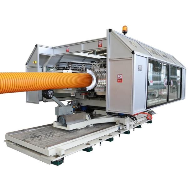 Cheap Dual Single Layer Corrugated Pipe Making Machine With Advanced Design for sale