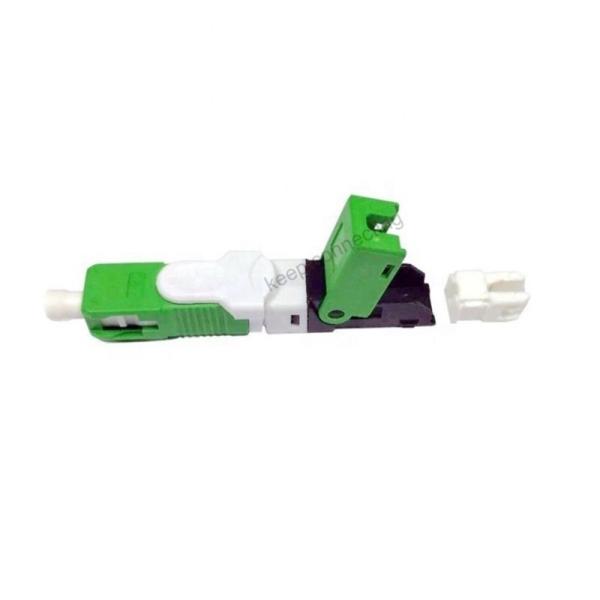 Cheap FTTH Network Fiber Optic Fast Connector with Laser Light Source and Low Insertion Loss for sale