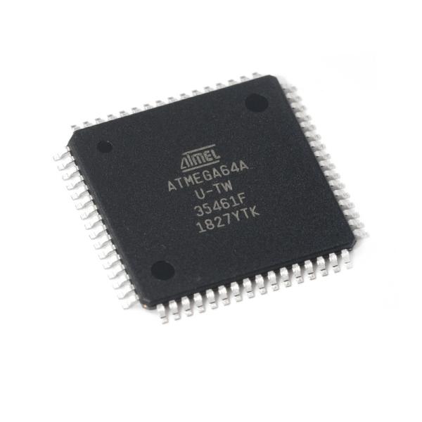 Cheap SMT SRAM Integrated ATMEGA64A-AU IC Circuit Components for sale