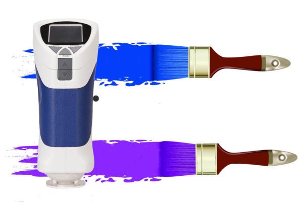 Cheap Bilingual Switching Paint Color Analyzer , Portable Spectrophotometer Colorimeter With Build In Camera for sale