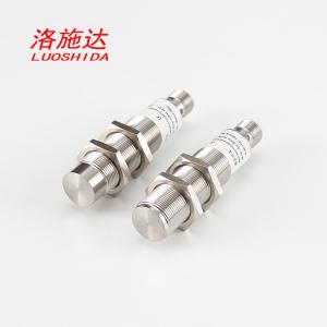 Best Full Metal Cylindrical Inductive Proximity Sensor Switch DC M18 With M12 Plug Connection wholesale