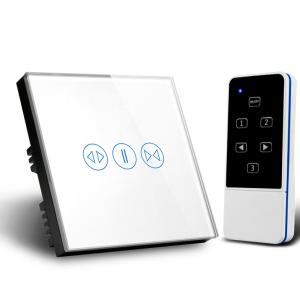 Smart Home Curtain Switch For Electric Curtain Roller Shutter Blind Motor With Remote Control Google&Alexa