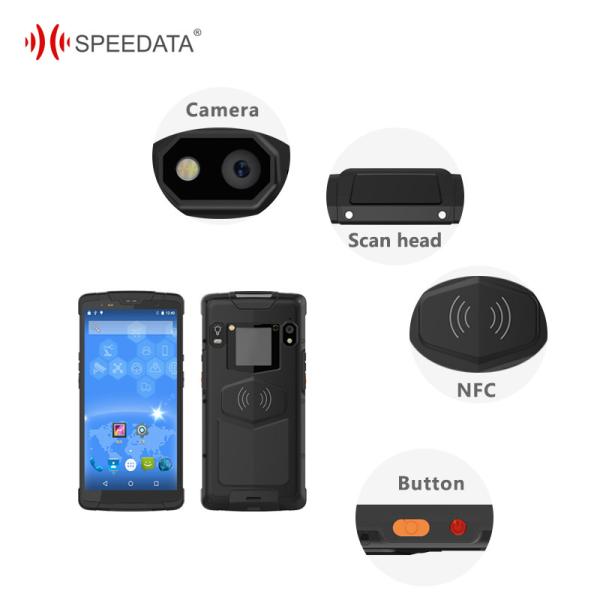 Cheap Android HandHeld PDA Terminal Device with Mobile Barcode Scanner Module for sale