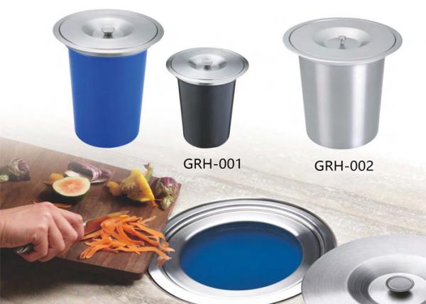 Cheap Cabinet Kitchen Trash Can ,  Concealed Stainless Trash Can Built - In Structure for sale