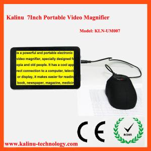 China Big Display 7inch CCTV Portable Low Vision Video Magnifier on sale