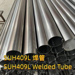 China SUS 409L SUH409L ERW Stainless Steel Tube Welded Annealed And Pickling 60*2mm on sale
