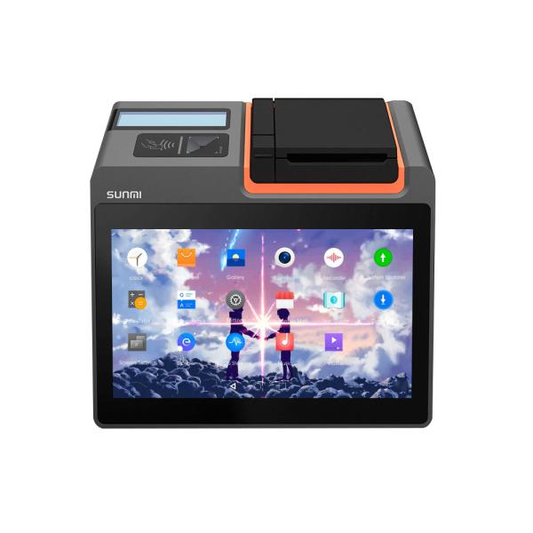 Cheap FCC Mini Touch Screen Android POS Terminal With Thermal Printer for sale