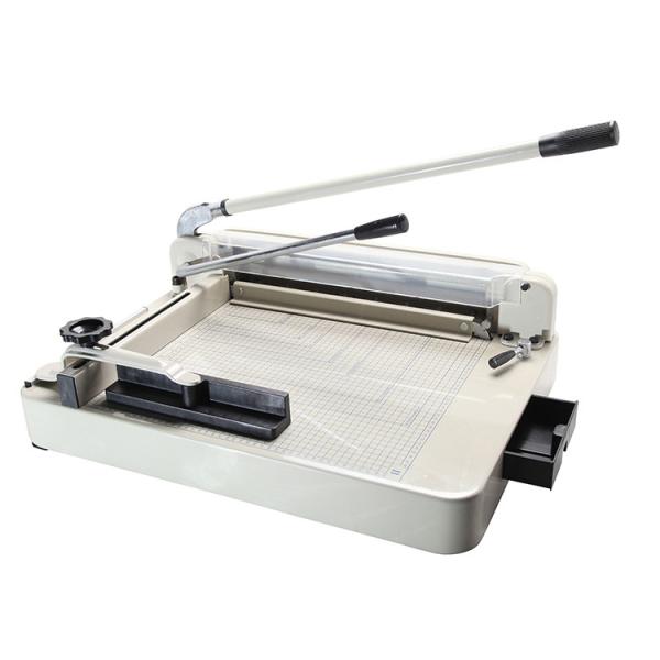 Cheap Effortlessly Cut Thick Paper with the 868 A3 Heavy Duty Manual Guillotine Trimmer for sale